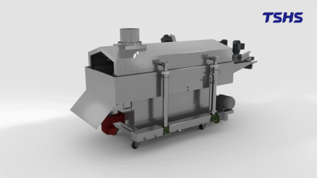 Small Size Continuous Conveyor Fryer (FRYIN-201)